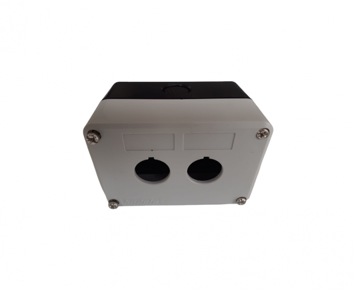 Carcasa pentru 2 butoane LA167-B2 din PVC, IP54 [2]