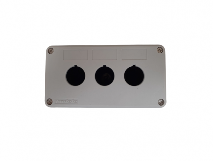 Carcasa pentru 3 butoane LA167-B2 din PVC, IP54 [2]