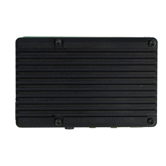 Carcasa compatibila calculator Raspberry Pi 4 B aluminiu neagra LON-15106 [2]