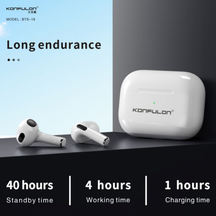 Casti bluetooth Konfulon BTS-18 pentru Android si IoS [3]