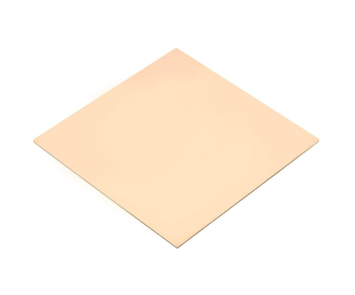 Placa PCB goala 10x10 cm double sided, fibra sticla FR4, strat cupru, grosime 1.5mm, electronica DIY [1]