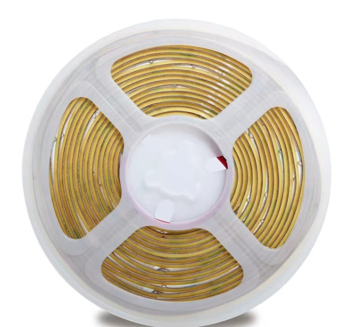 Banda LED COB alb rece, 6000K, 12V DC, 400 LEDs/m, 5m, latime 3mm, IP20 [2]