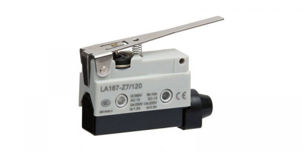 Comutator limitator de cursa cu lamela lunga 80mm lungime Kenaida LA167-Z7/120 [1]