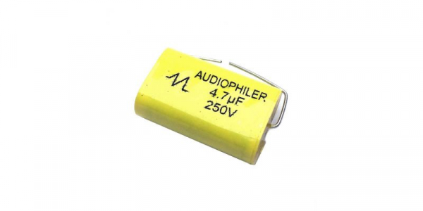 Condensator audio Audiophiler  MKP galben 4.7uf/250V [1]