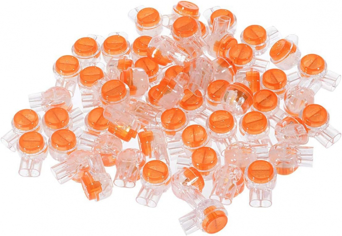 Conectori mini-crimp cu gel pentru 2 conductori, 100 pcs, UY-K1 [2]
