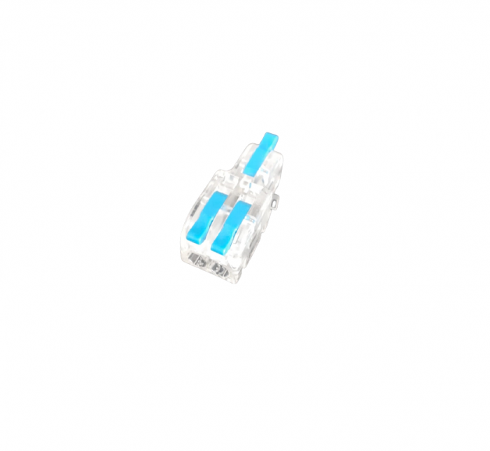 Conector derivatie tip T legatura doza cu 3 poli, albastru, 32A/250V 0.2-2.5mm2 [3]