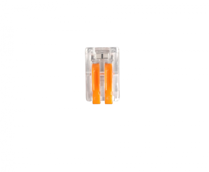 Conector legatura Doza 2 Poli, transparent, 32A/250V 0.75-2.5mm2 [3]