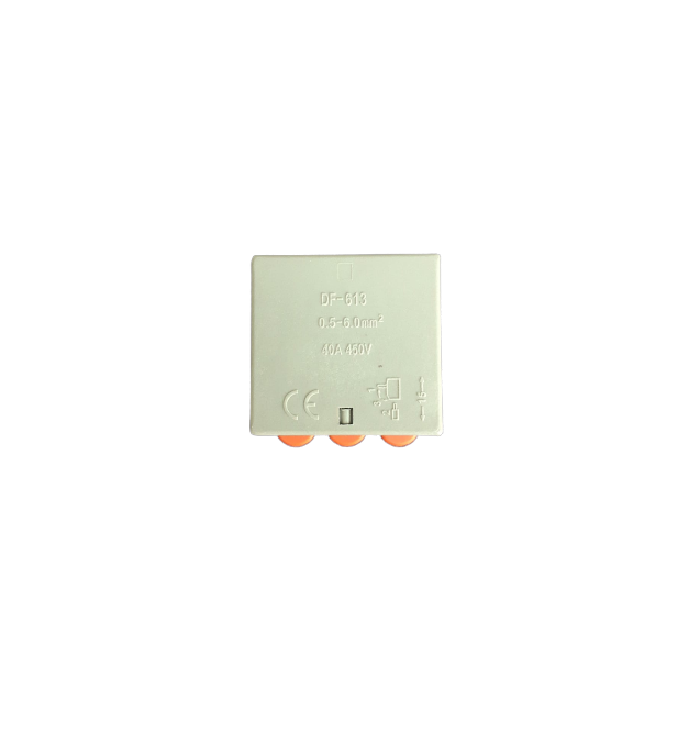 Conector legatura Doza 3 Poli, DF-613, 40A/450V 0.5-6mm2 [4]