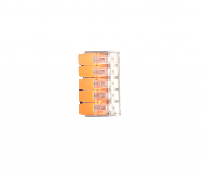 Conector legatura Doza 5 Poli, KV222-615, 32A/600V 0.5-6.0mm2 [2]