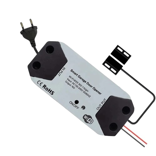 Comutator inteligent pentru usa de garaj WIFI 2.4GHz, compatibil cu Google Assistant si Amazon Alexa Smart Garage Controller [1]