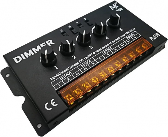 Controller dimmer monocrom pentru banda led DC 12V-24V, max 50A, D550 [1]
