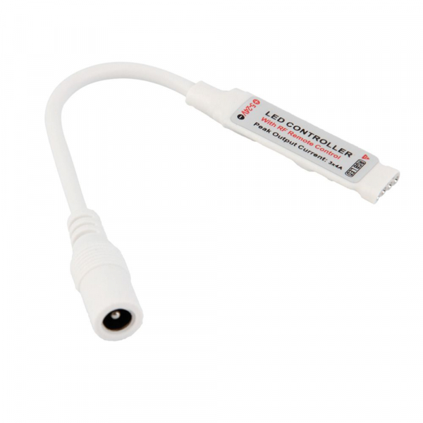 Controler banda LED RGB, telecomanda RF 20 taste, mufa 5.5-2.1 mama [3]
