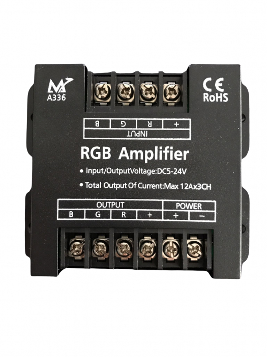 Amplificator RGB LED 12-24V DC, 30A, A336 [1]
