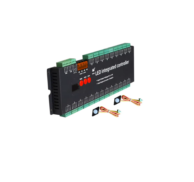 Controler RGB cu senzor de miscare LED pentru scara, 22 canale, 12-24V, HC022 [2]
