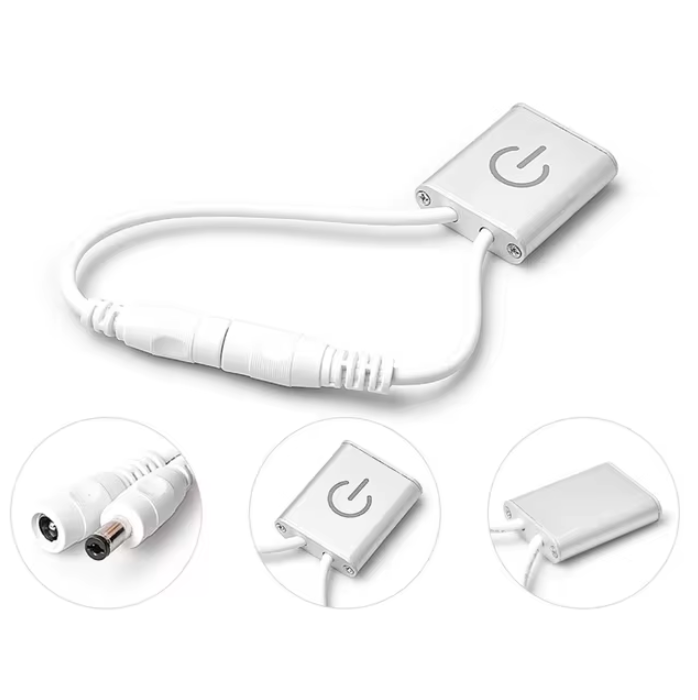 Controller monocrom pentru banda LED, 12V-24V DC, 3A, I TOUCH Aluminiu cu memorie [1]