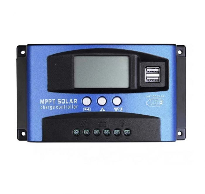 Controler incarcare acumulatori sisteme fotovoltaice MPPT 12/24V-100A OKN3765-100A [2]