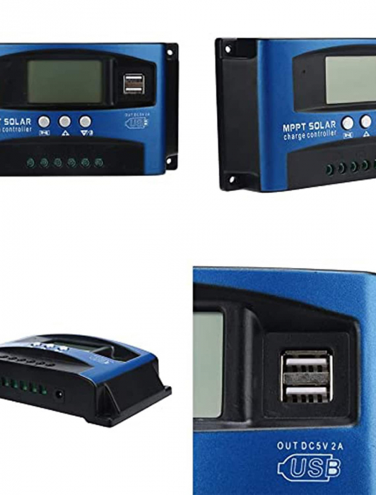 Controler pentru incarcare acumulatori sisteme fotovoltaice MPPT 12/24V 30A OKN3765-30A [3]