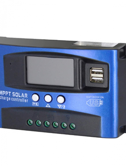 Controler pentru incarcare acumulatori sisteme fotovoltaice MPPT 12/24V 30A OKN3765-30A [2]