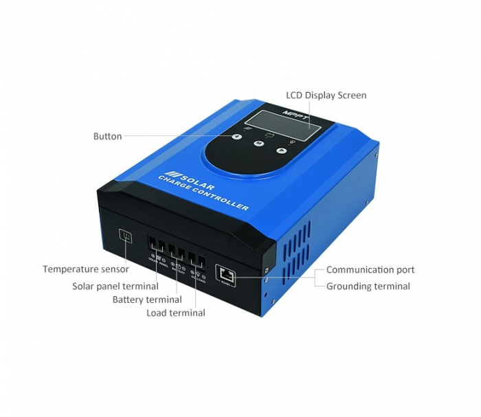 Controler MPPT de incarcare fotovoltaica 48V 100A OKN3766-100A [3]