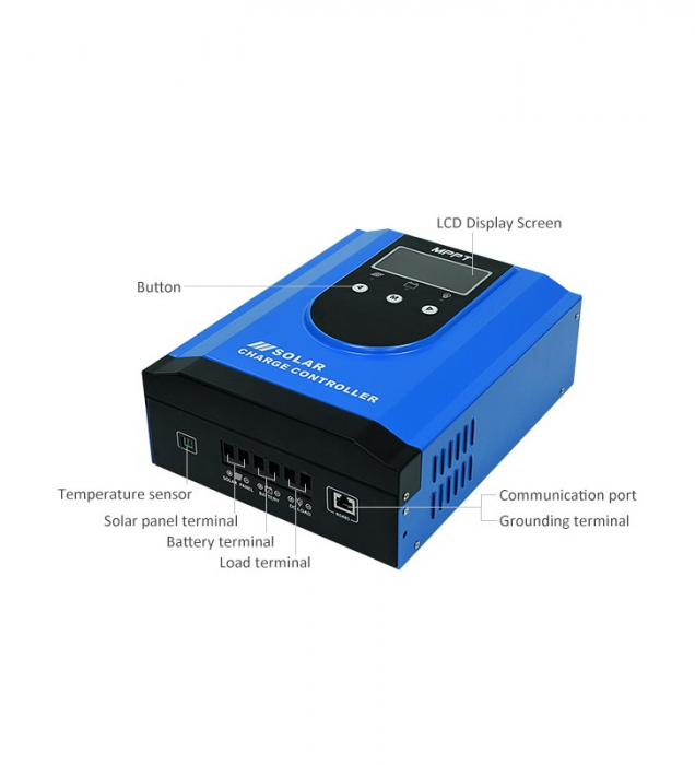 Controler MPPT de incarcare fotovoltaica 48V 30A OKN3766-30A [4]