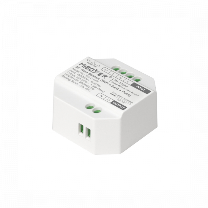 Controller Dimmer Led AC Triac, WiFi + 2.4Ghz + Push, MiBoxer TRI-C1WR [2]