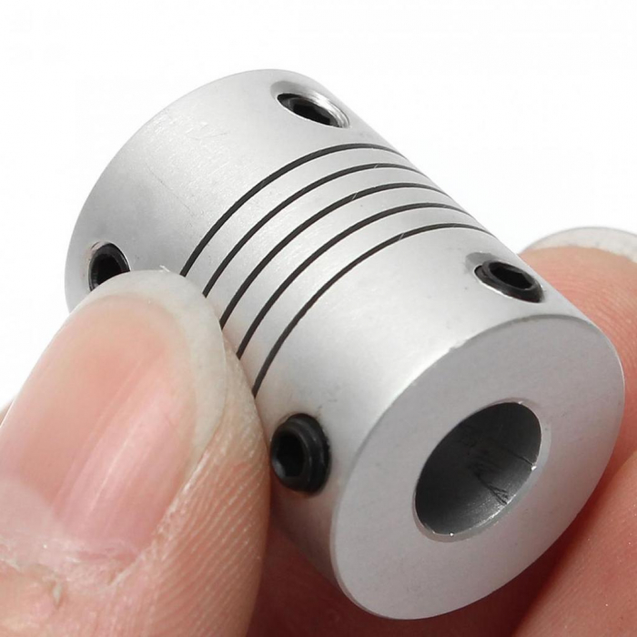 Cuplaj din aluminiu pentru motoare stepper 5-8mm OKY7150-2-5x8 [5]