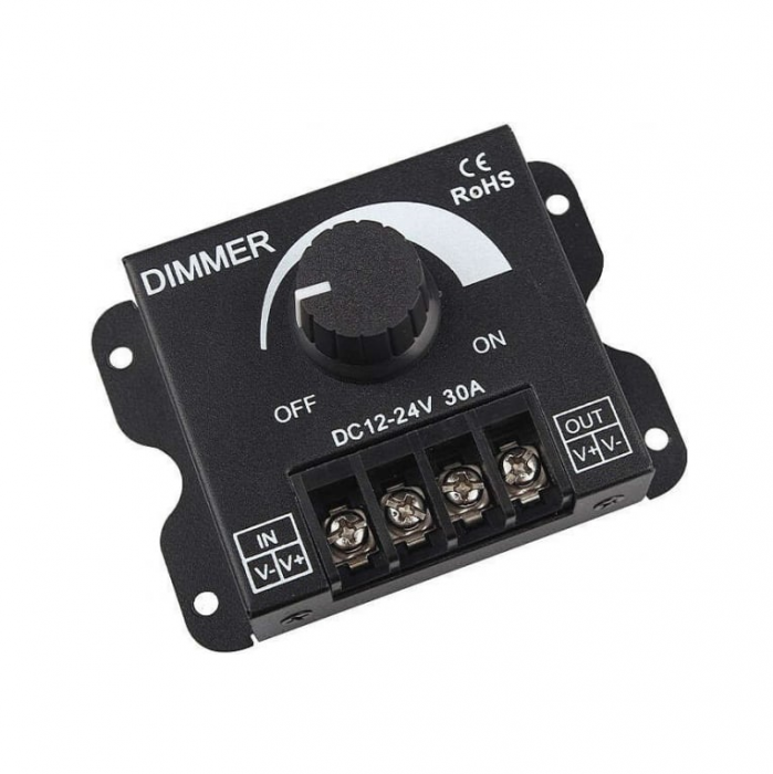 Controller, dimmer LED, 12V-24V DC, 30A, D130-30A [1]