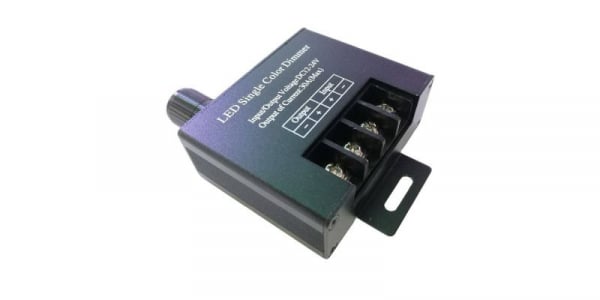 Dimmer LED 30A 12V/24V cu potentiometru lateral [1]