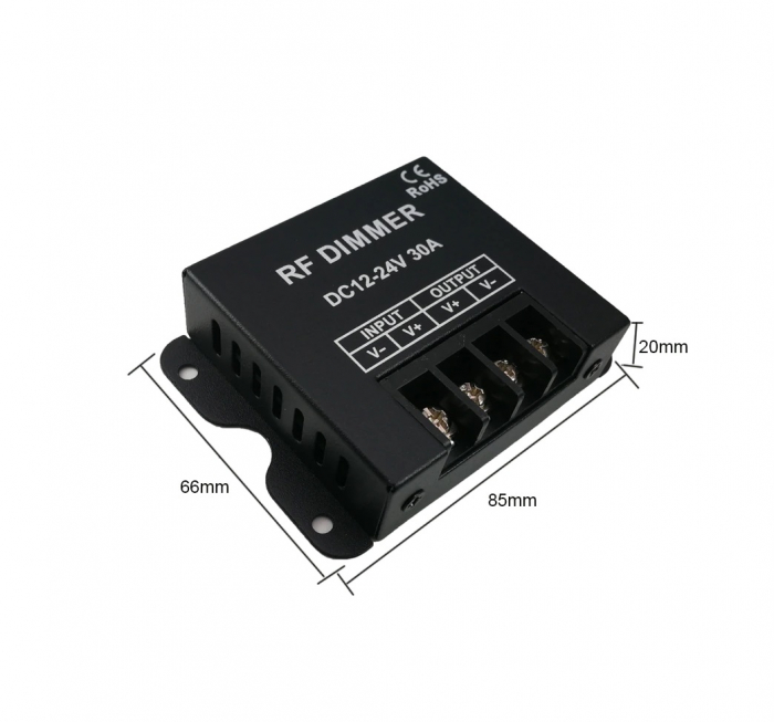 Dimmer led cu telecomanda 30A [3]