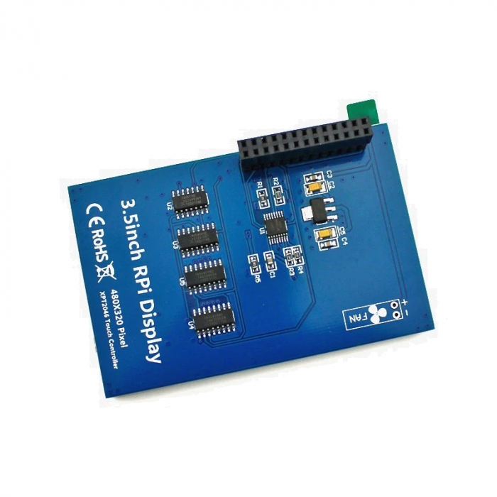 Display cu touchscreen 3.5" compatibil Raspberry Pi 4B/3B+/3B/2B OKY4018 [2]