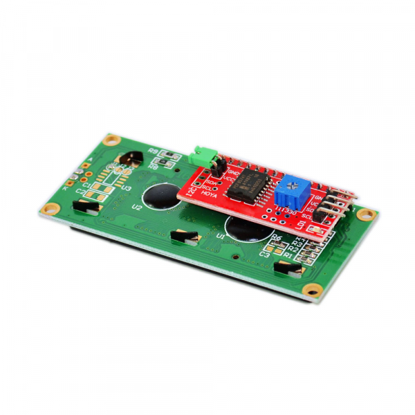 Display LCD 1602 albastru + adaptor I2C  OKY4005 [4]