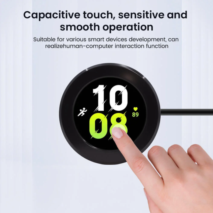 Display rotativ CrowPanel 2.1 inch, ESP32, IPS 480x480, touch si buton rotativ, programabil Arduino IDE si LVGL [3]