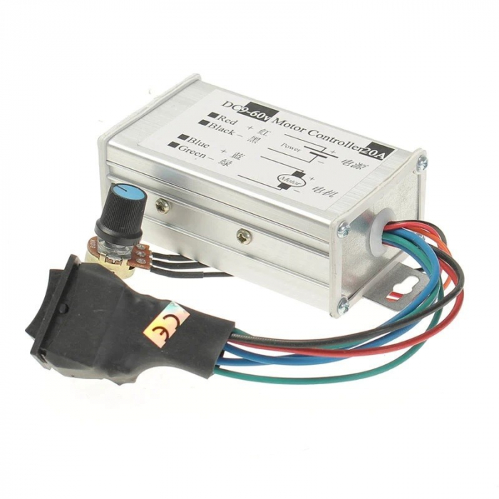 Controler de motor PWM 9-60V 20A 0-1200W OKN515-16 [2]