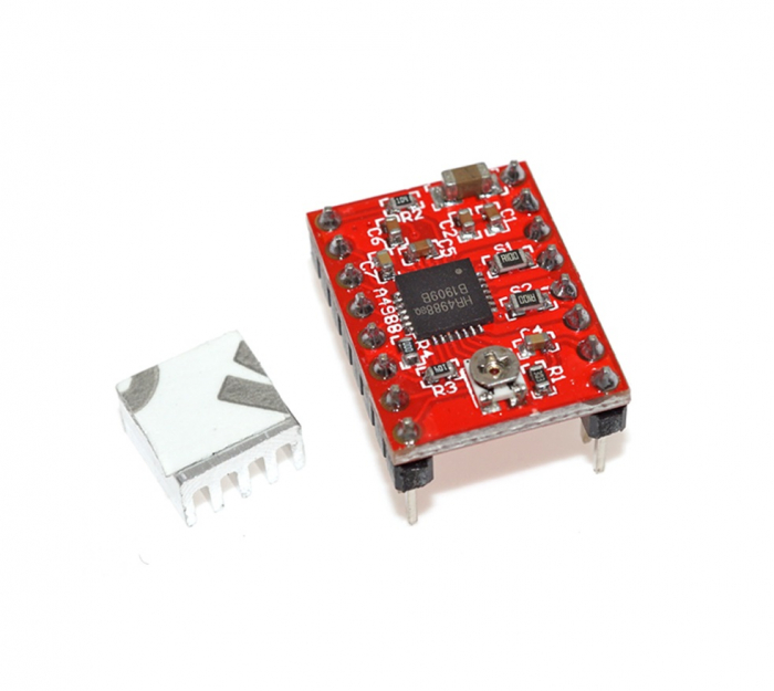 Driver de motoare A4988 RAMPS cu radiator OKY3902-red [2]