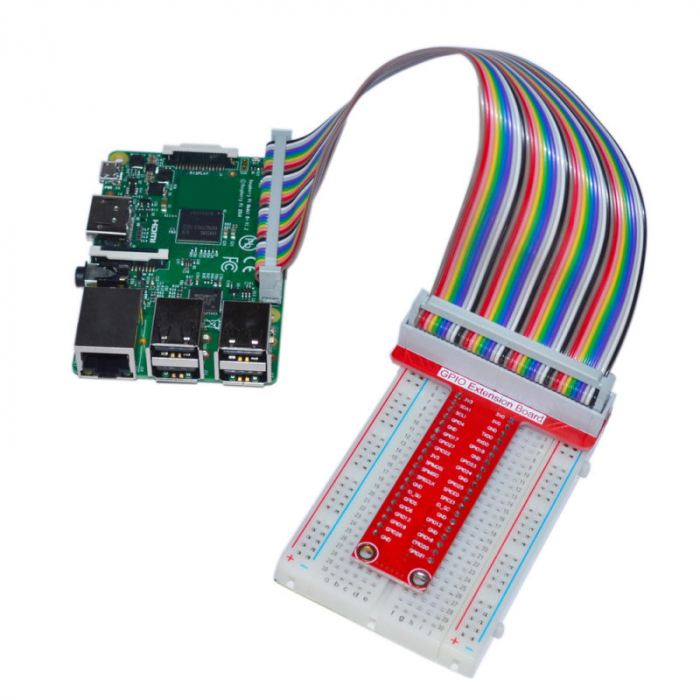 Kit placa expansiune GPIO v2.2 pentru Raspberry PI B OKY1203 [2]