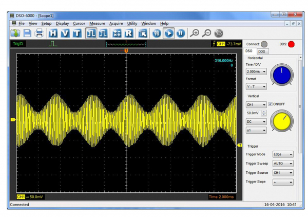 Hantek 6074BC Osciloscop USB PC 70Mhz Bandwidth [4]