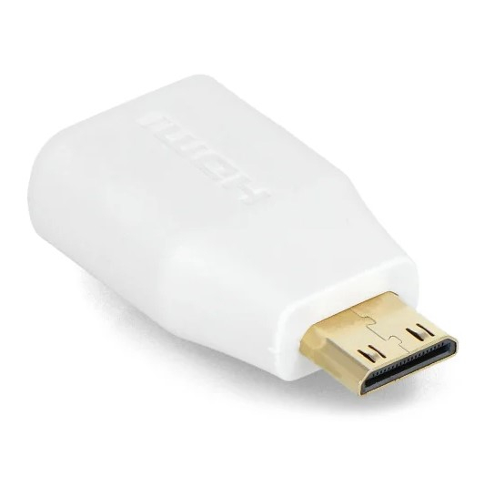Adaptor Mini HDMI la HDMI (mama), compatibil Raspberry Pi Zero / Zero W / Zero 2 W, video Full HD [3]