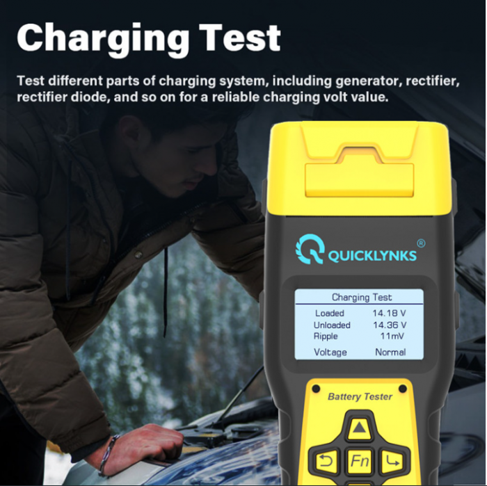 Tester de baterii pentru vehicule 12V si 24V cu imprimanta BA1000 [6]