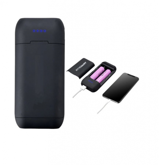Incarcator portabil acumulatori litiu cu functie de powerbank  BC2 [4]