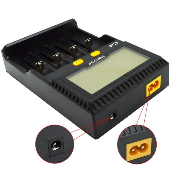 Incarcator de baterii inteligent Miboxer C4 Smart Charger AA AAA AAAA C [2]