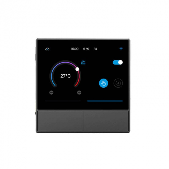 Intrerupator Smart Sonoff NSPanel 2 canale cu panou LED WiFi, termostat [2]