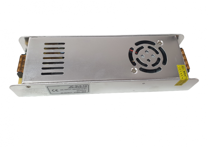 Sursa de alimentare slim in carcasa metalica 12V 20A JC-240-12S [1]