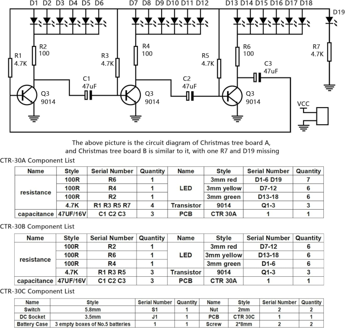 Kit brad Craciun PCB OKN428-16 [5]