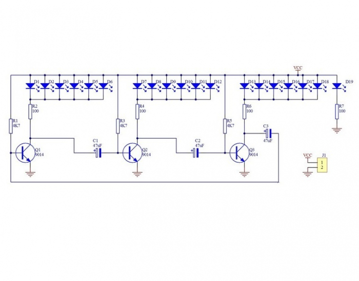 Kit brad Craciun PCB OKN428-16 [3]