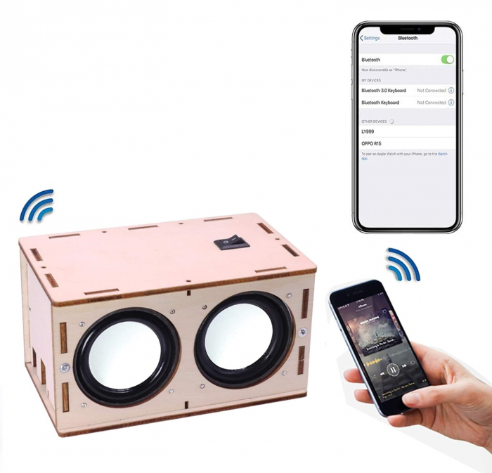 Kit constructie boxa Bluetooth DIY OKYN-G0003 [2]