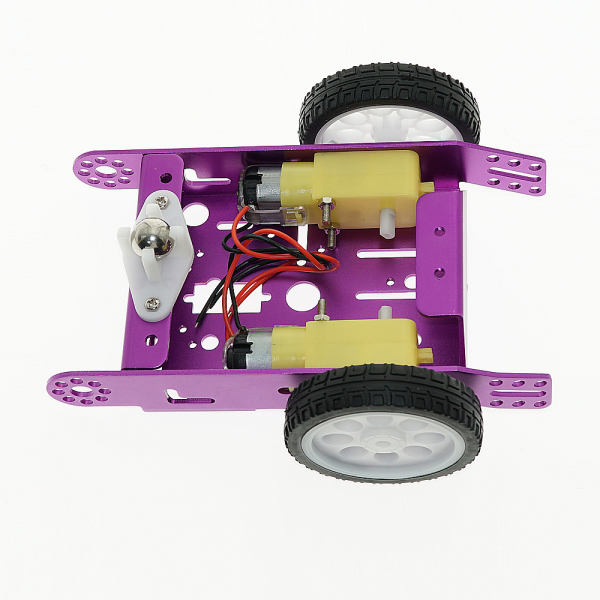 Kit sasiu din aluminiu cu motoare si roti pentru roboti OKY5024-1 [5]