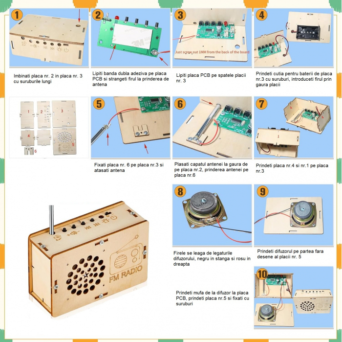 Kit RADIO FM DIY OKYN-G0001 [3]