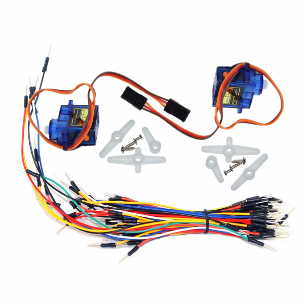 Kit servomotor PTZ 9G cu accesorii compatibil Arduino OKY1010 [5]