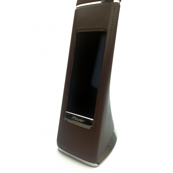 Lampa LED de birou eleganta cu imitatie de piele [2]