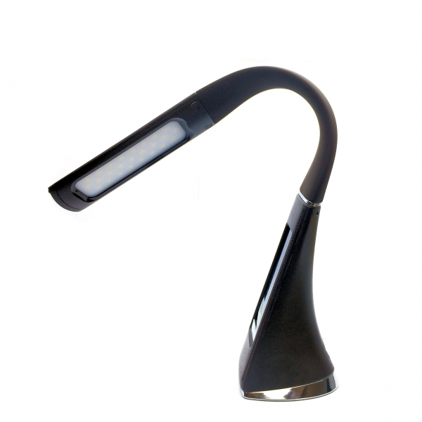 Lampa LED de birou eleganta cu imitatie de piele [3]